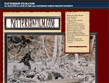 Tablet Screenshot of pattersonfilm.com